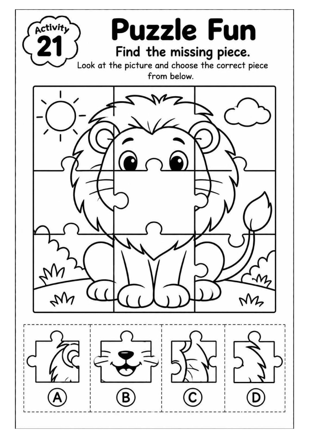 Activities – 30 Printable Fun Learning Pages - Image 3