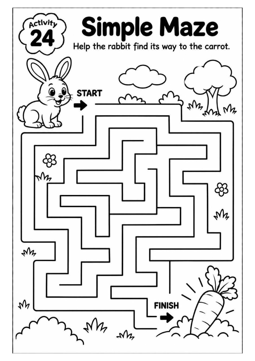 Activities – 30 Printable Fun Learning Pages - Image 4